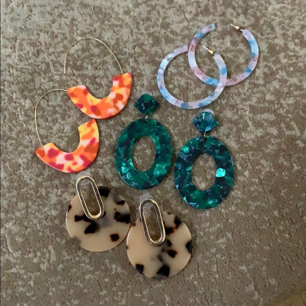 4 pairs of earrings for $20